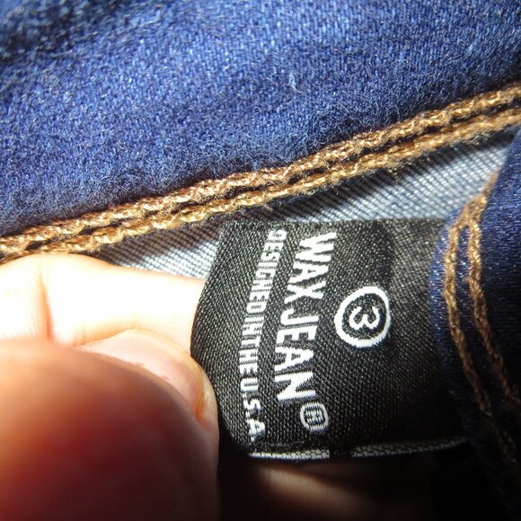Wax Skiny Blue Jeans‎ - Picture 3 of 4